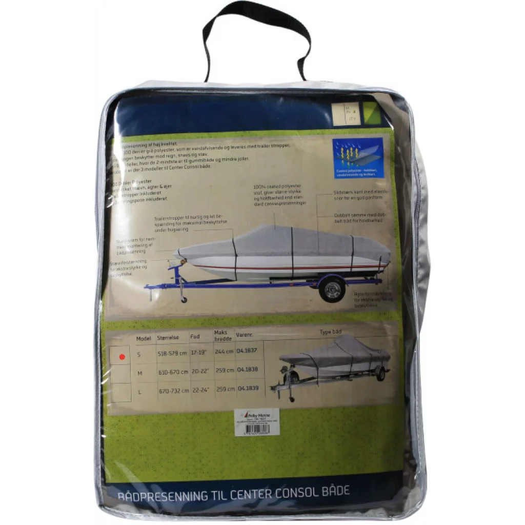 1852 Formsydd presenning konsoll båt S 17-19 fot