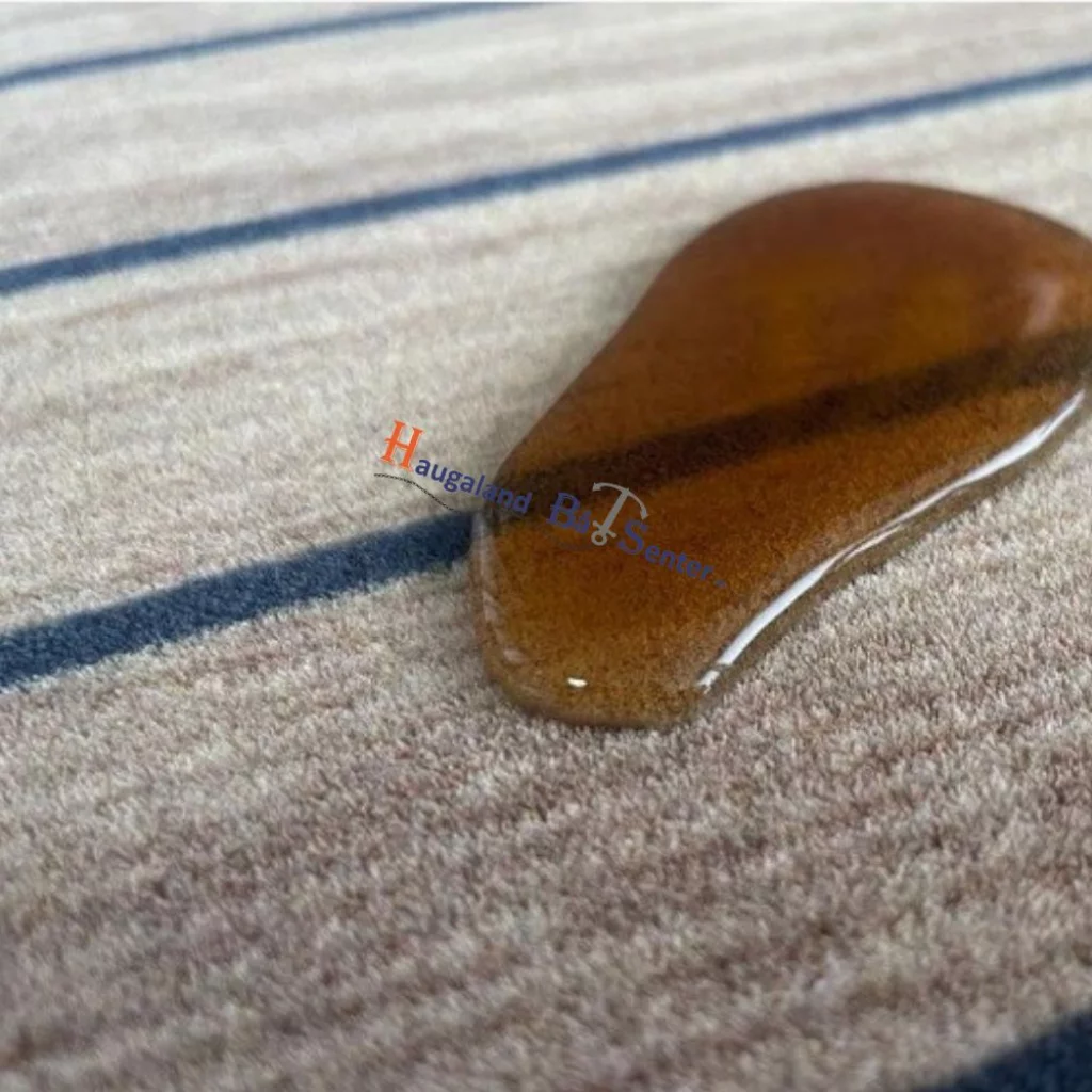 Marineteppe Teak hvit