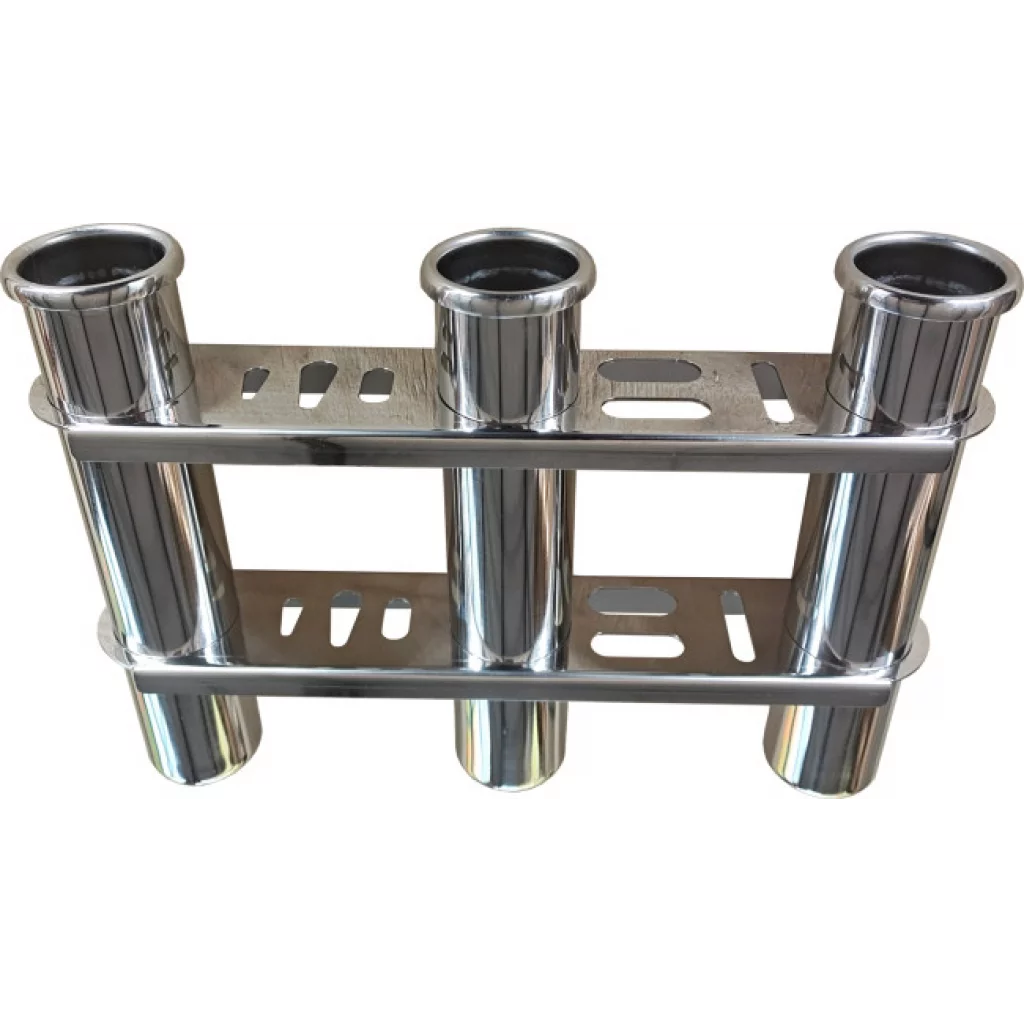 Fiskestangholder, syrefast, 3 stenger