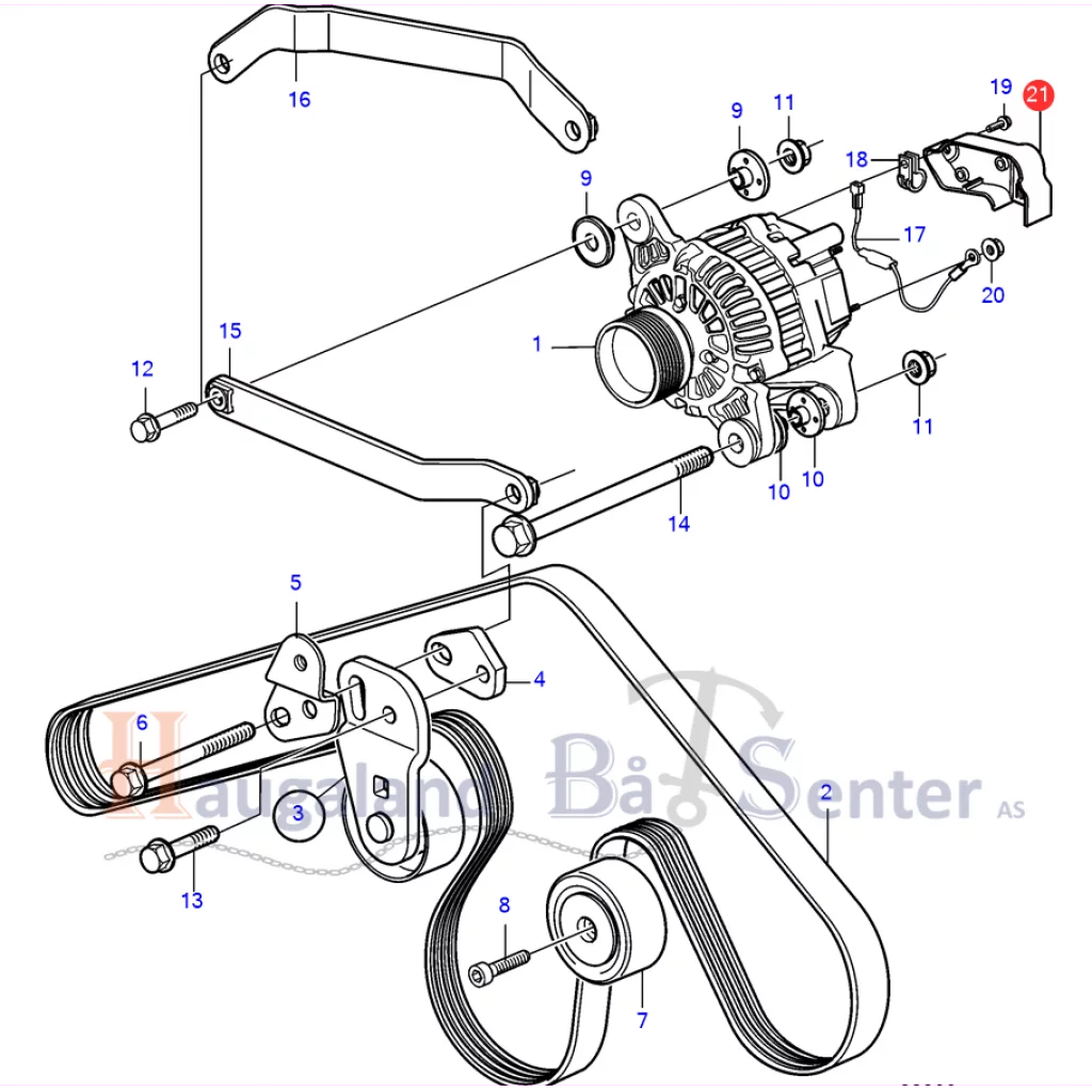 HUS VOLVO PENTA 23314521
