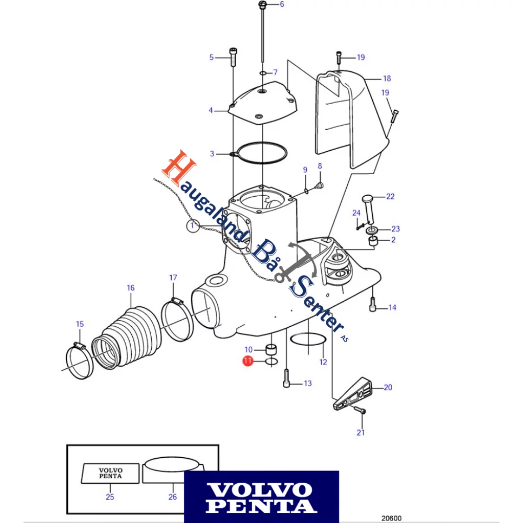 O-RING VOLVO PENTA 125017