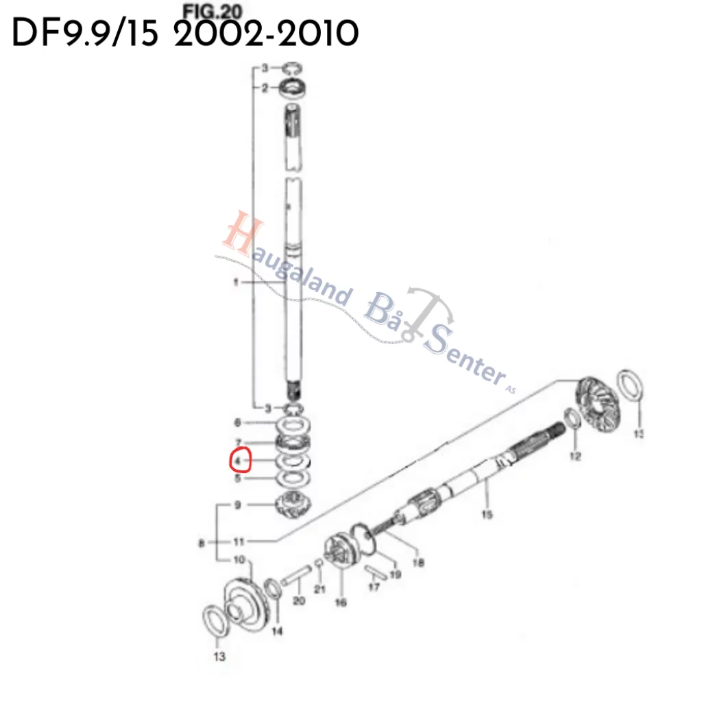 WASHER SUZUKI MARINE