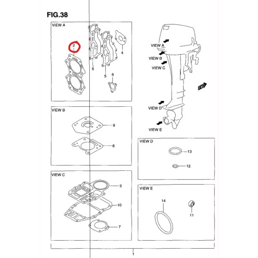 GASKET CYL.HEAD -SUZUKI