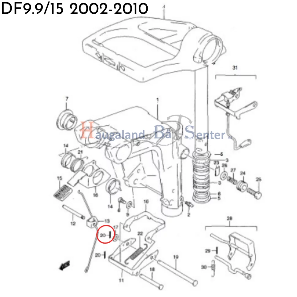 PIN SUZUKI -SUZUKI MARINE