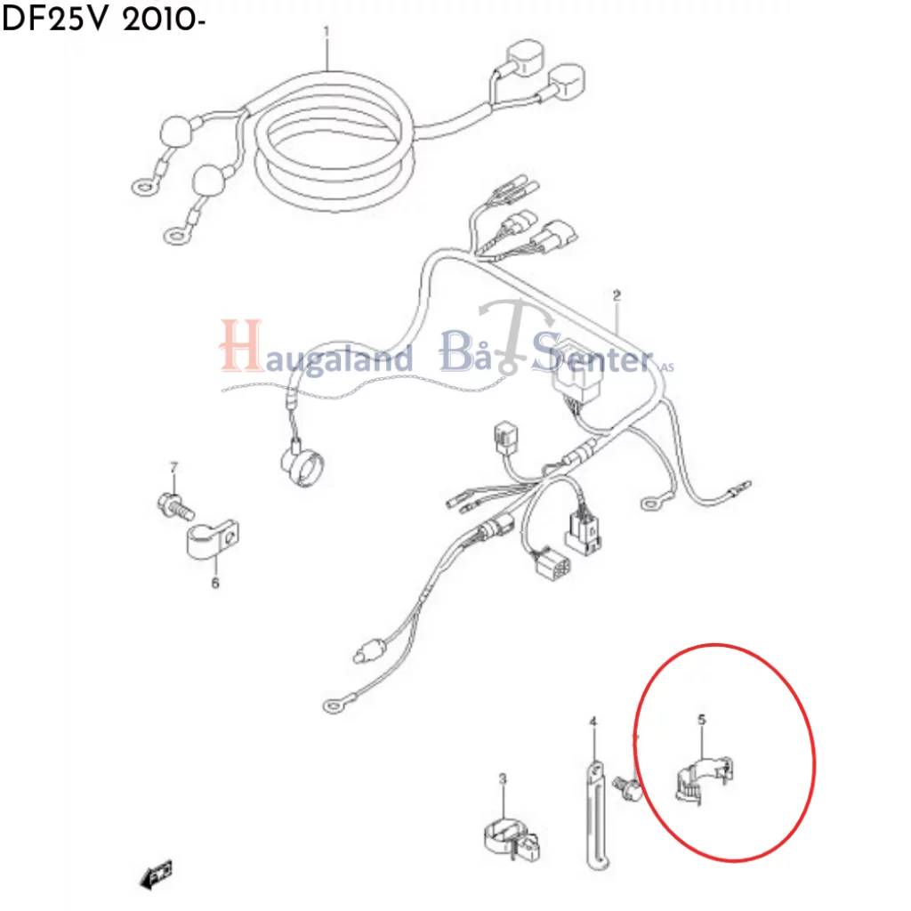 CLAMP -SUZUKI MARINE 09408-00184
