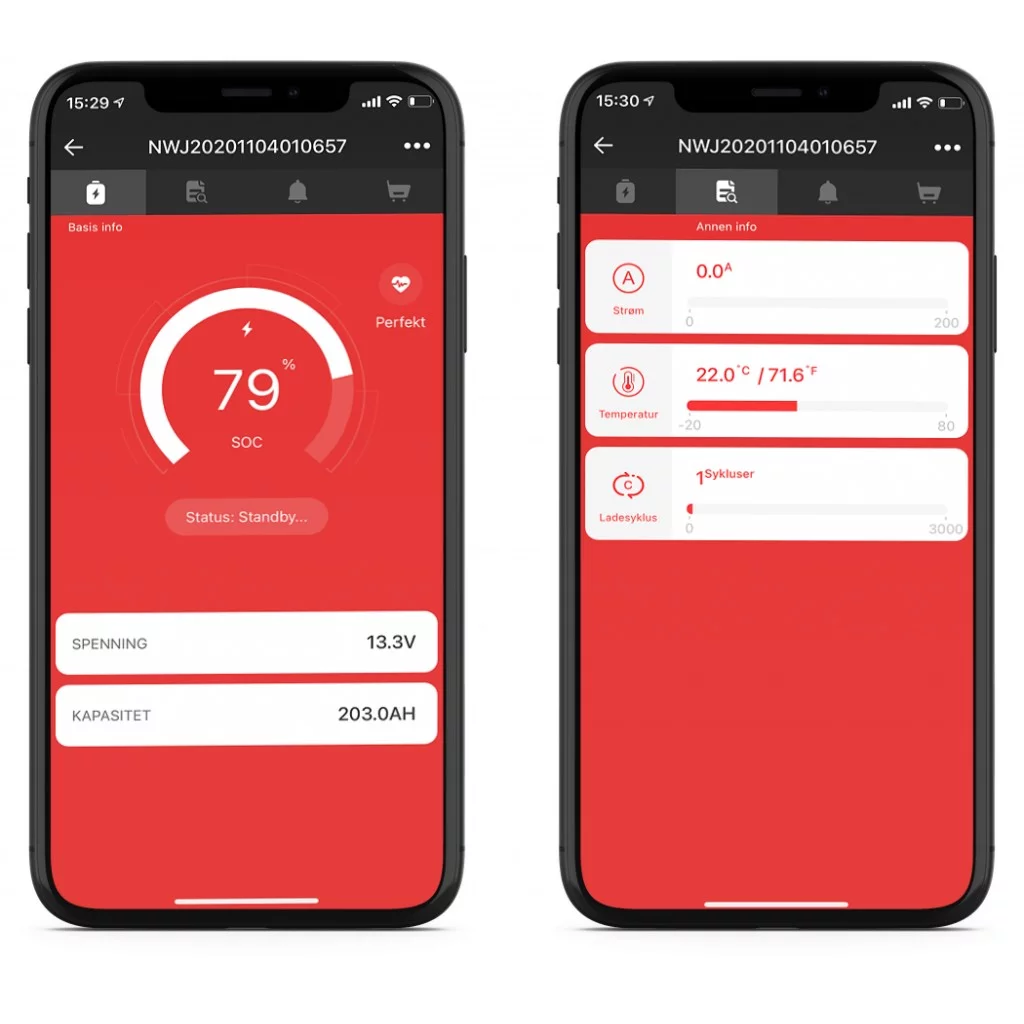 SKANBATT Lithium HEAT PRO 'Ultra' 12V 100AH - CAN Bus - 300A (<3s) - 8 års garanti