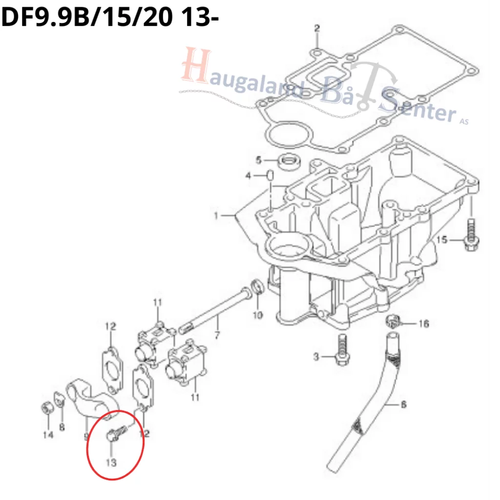 BOLT (8X22) -Suzuki Marine