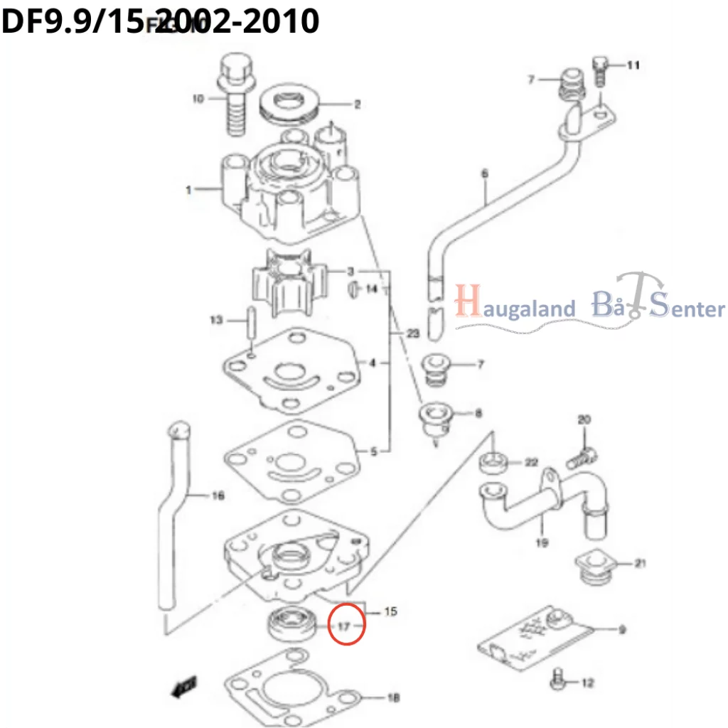 OIL SEAL SUZUKI MARINE