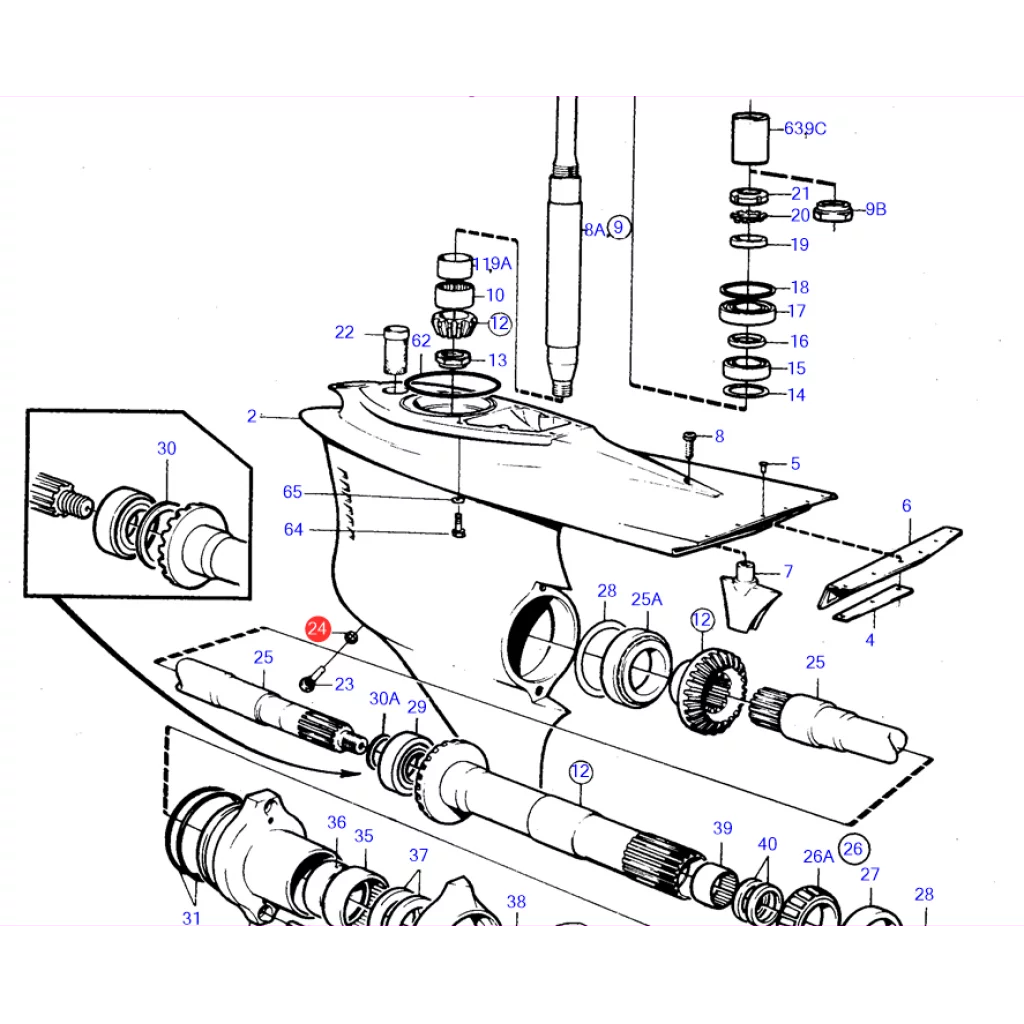 O-RING Volvo Penta 955974