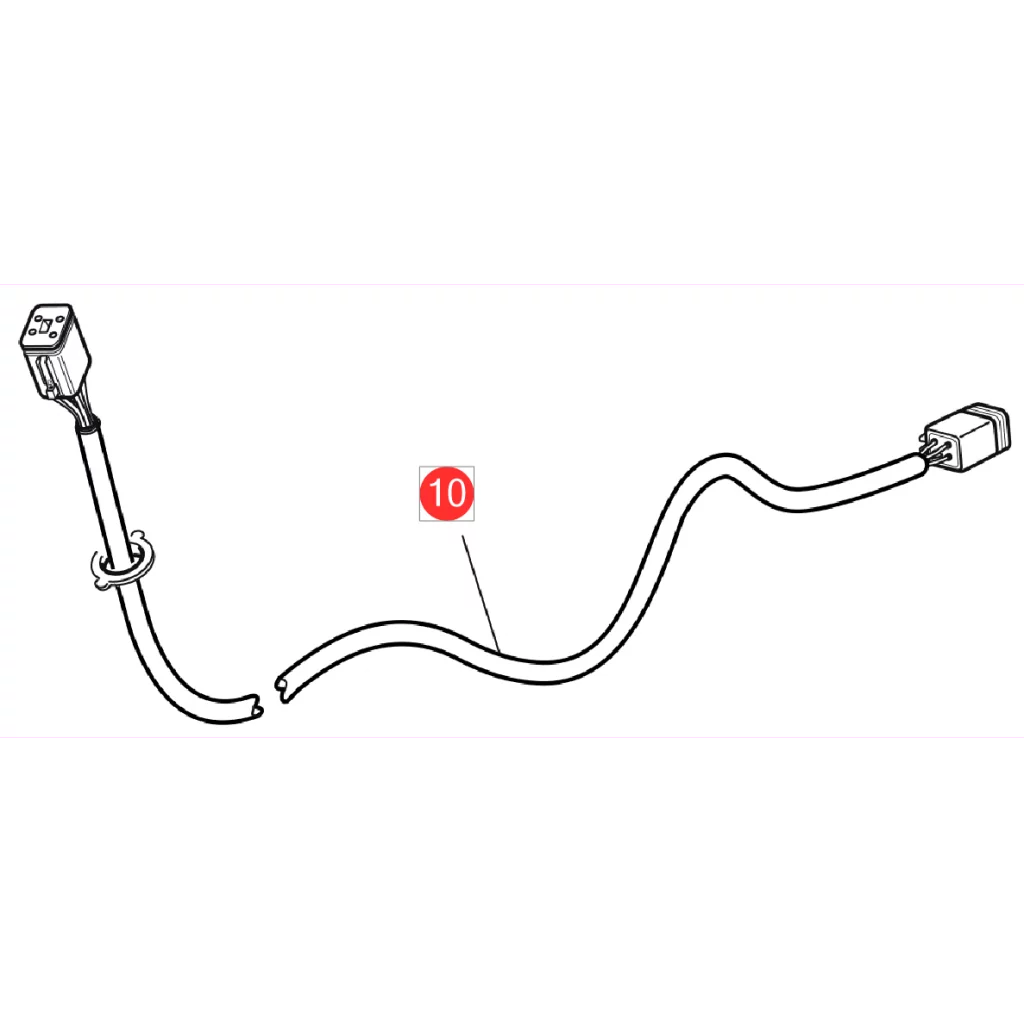 KABELSATS 4-pole, L=4,0m VOLVO PENTA 3817172