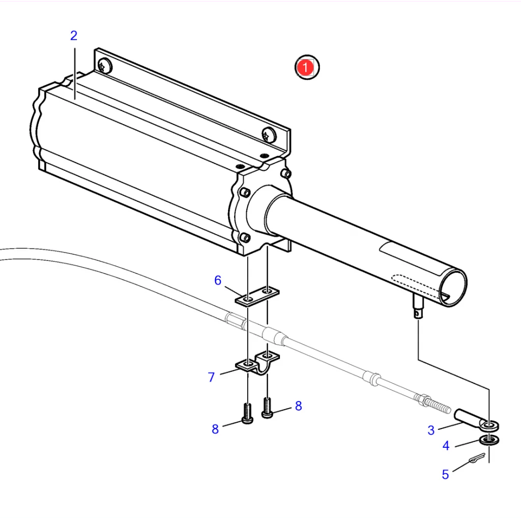 AKTUATOR VOLVO PENTA 22663814