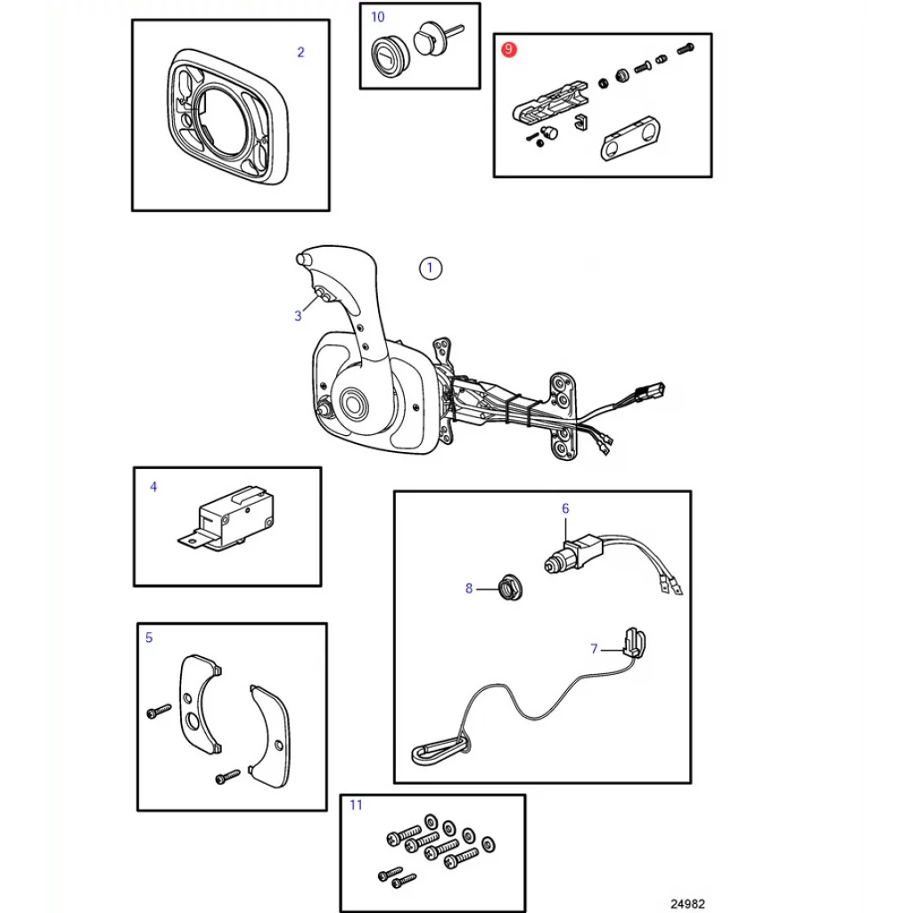 PUMPHJUL VOLVO PENTA 840709
