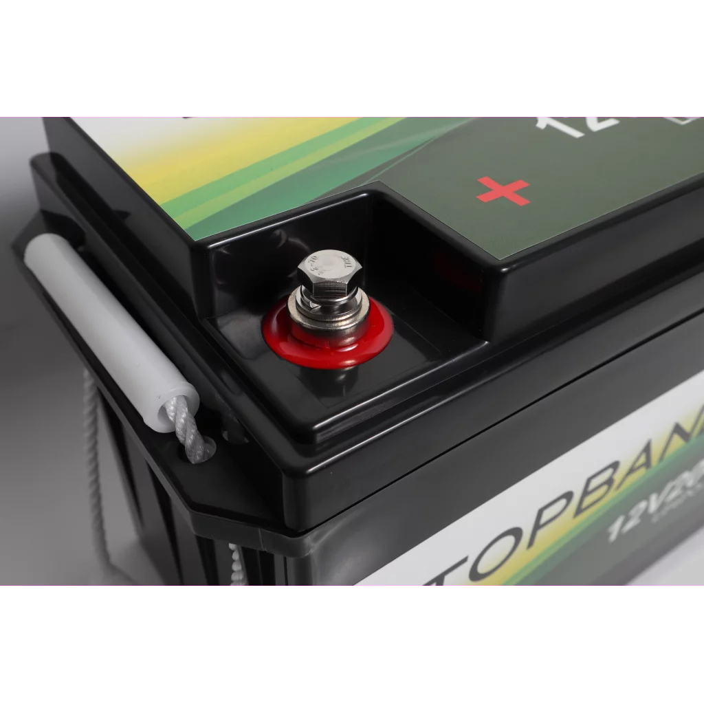 TOPBAND Lithium HEAT PRO - 12V 200AH - 200A BMS - Bluetooth og Varme (TOP-Heat200200BS)