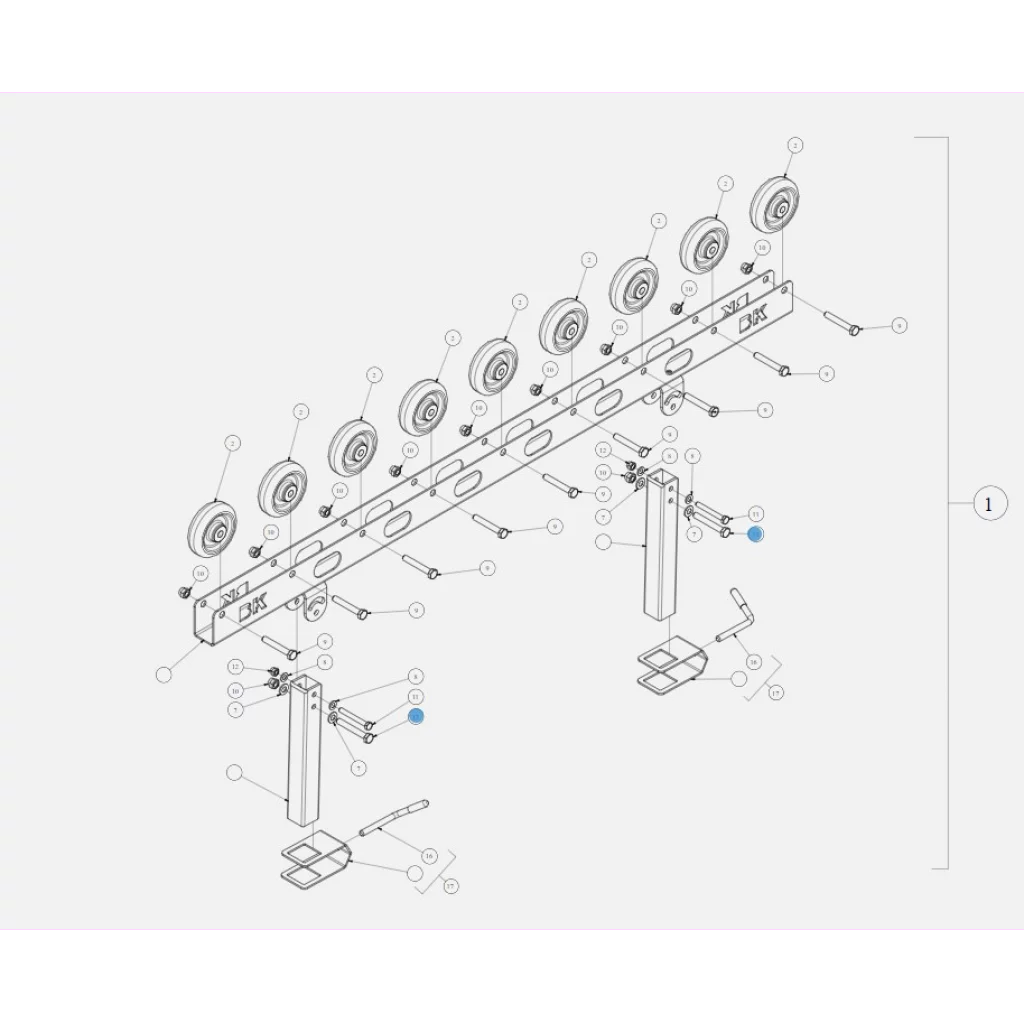Bolt 10x70 BK-HENGEREN
