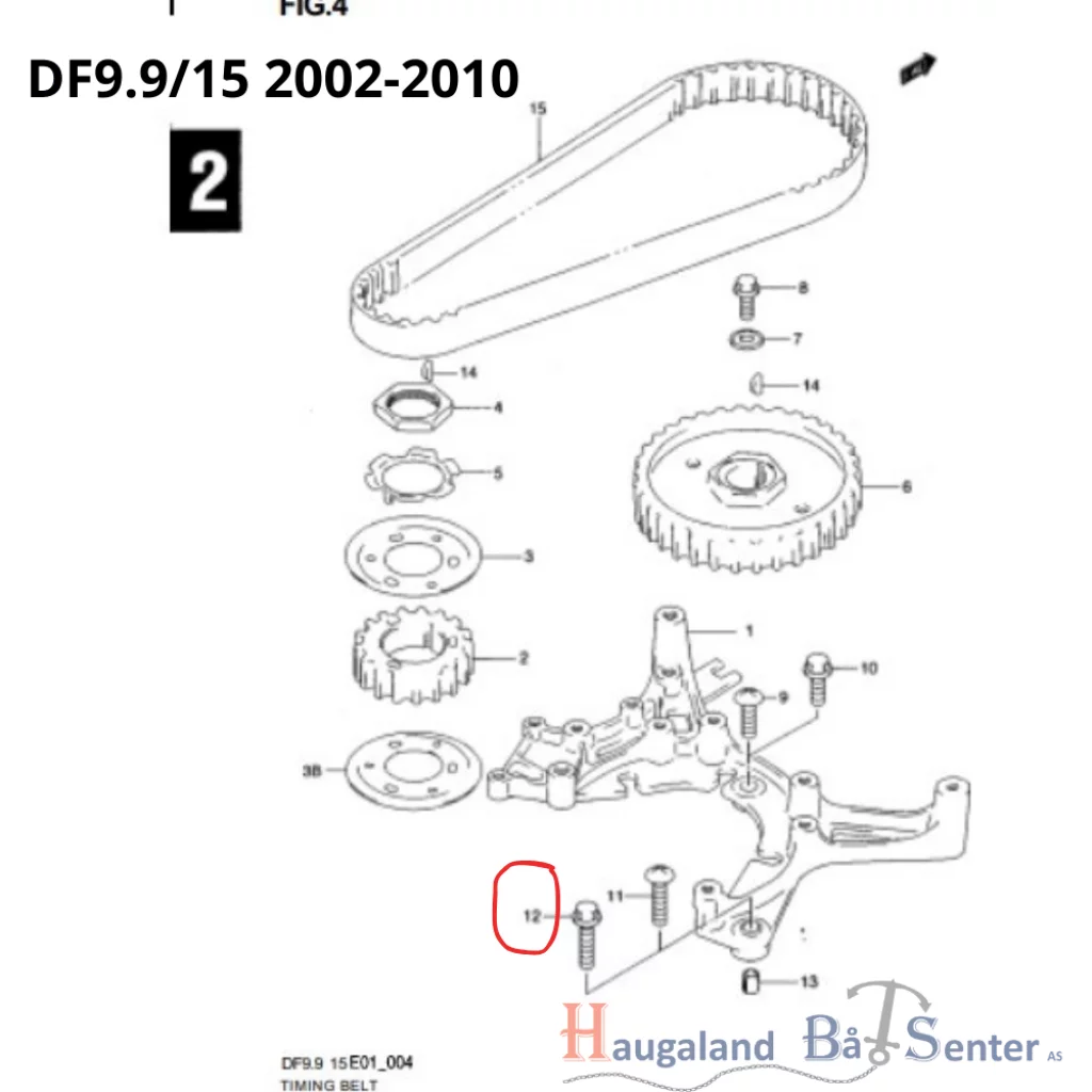 BOLT 6X30 -Suzuki Marine