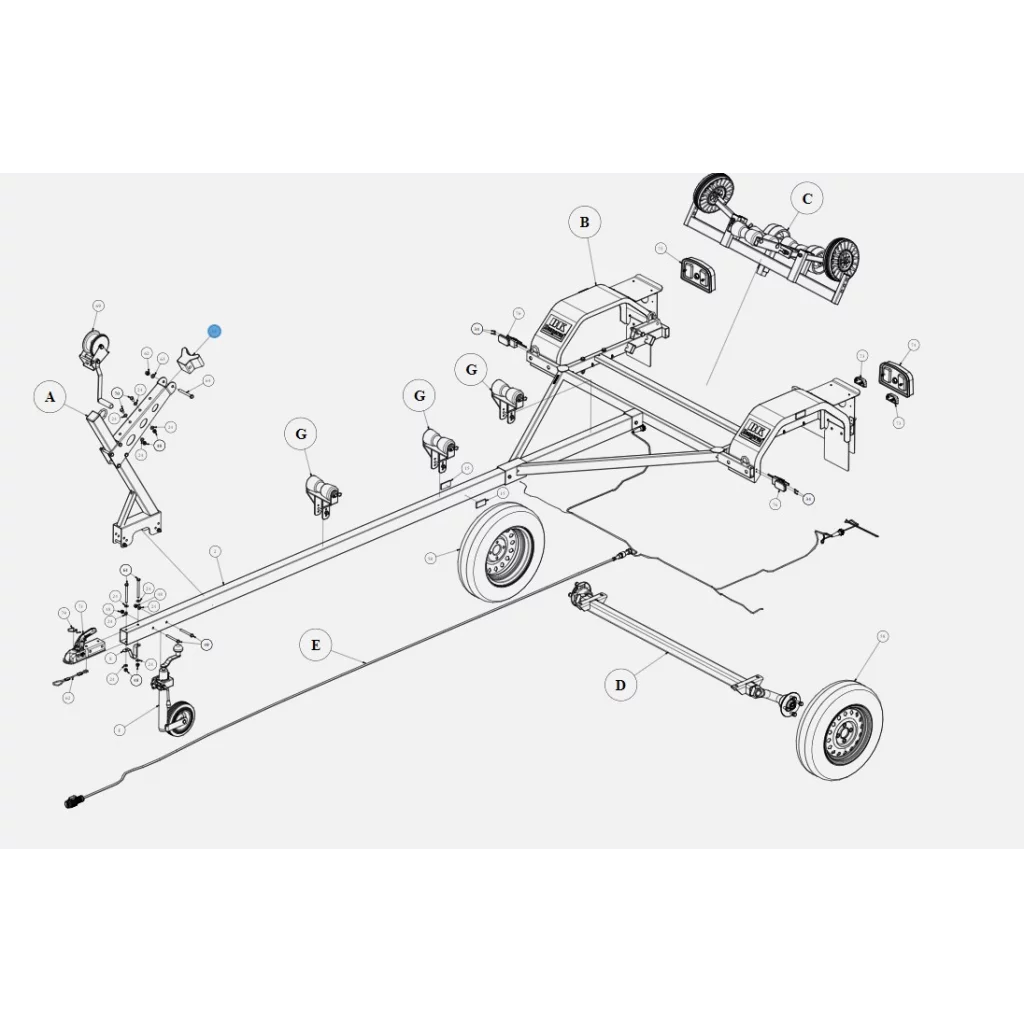 Baugstøttegummi BK HENGEREN