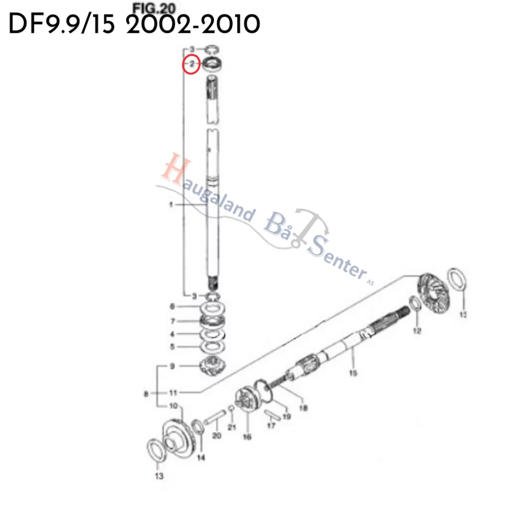 BEARING Suzuki Marine