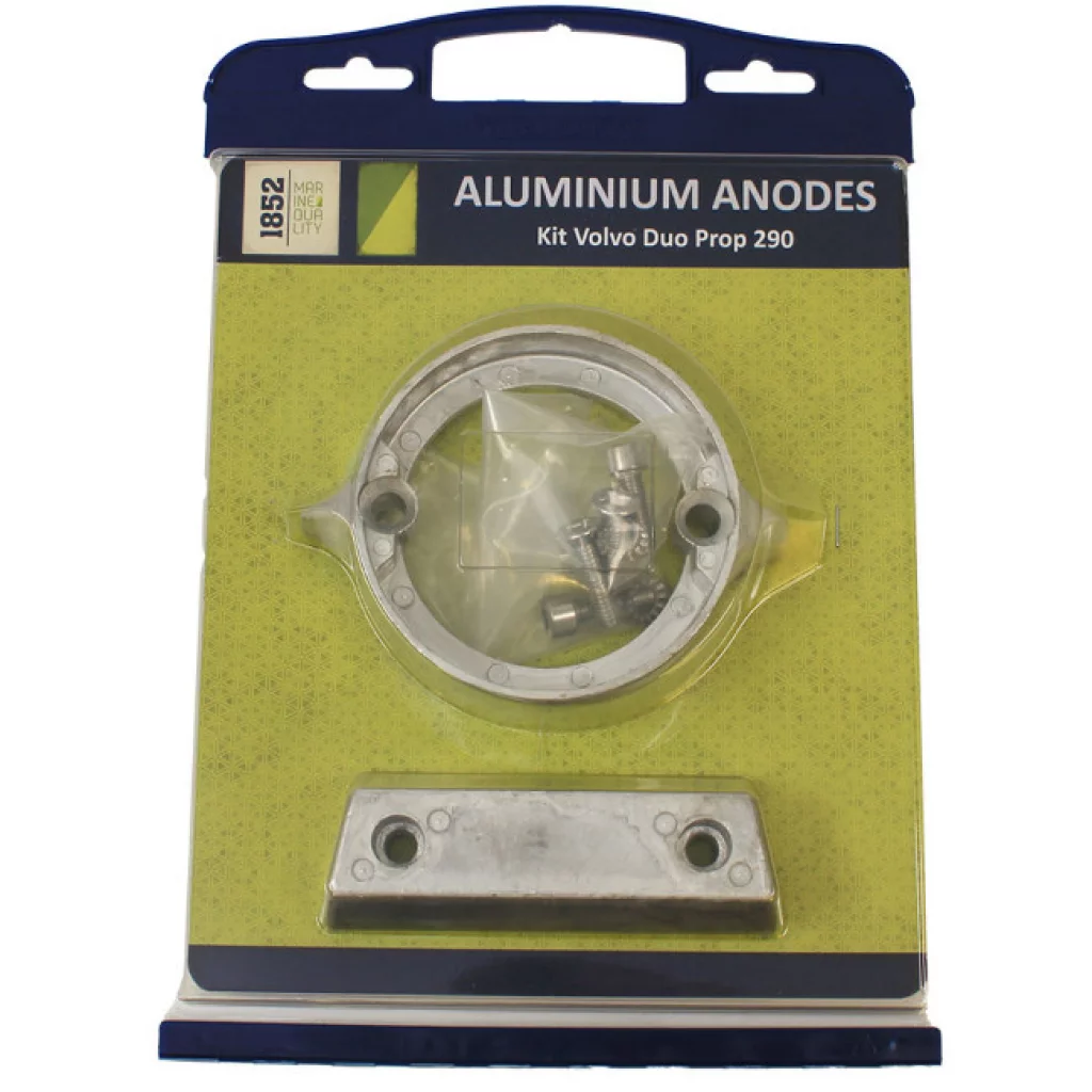 Anodesett Volvo Penta DP290, aluminium