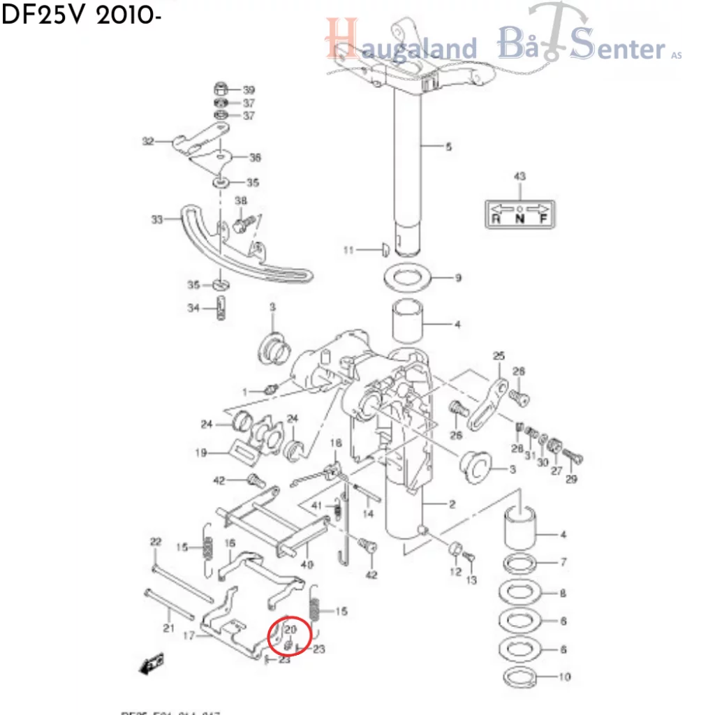 WASHER (6.5X13X1.0) -SUZUKI MARINE