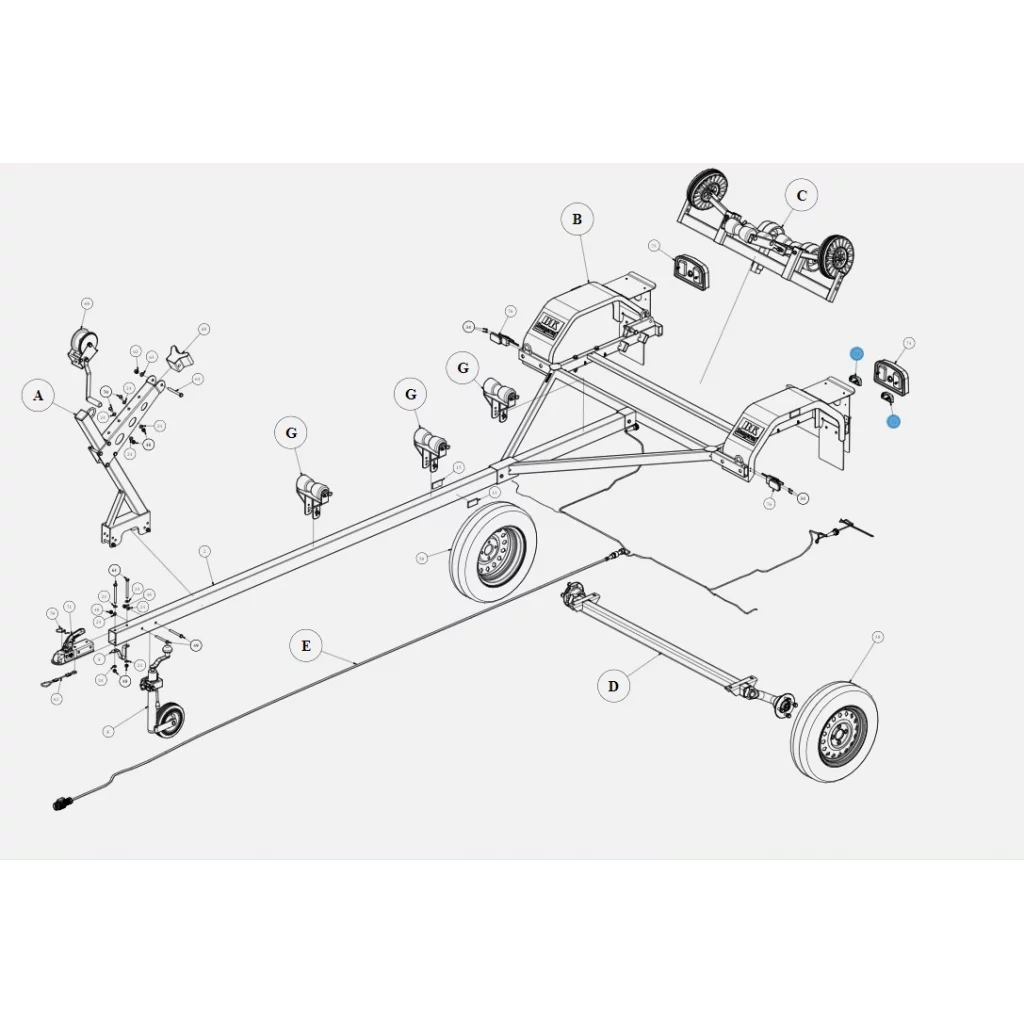 Skiltlys LED Dafa BK-HENGEREN