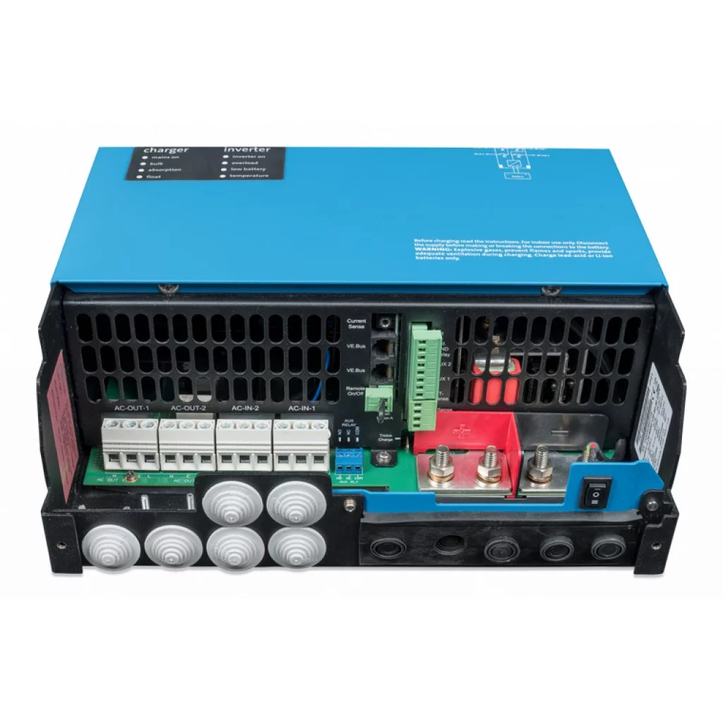 VICTRON Quattro-II 24/5000/120-50/50 Kombinert Batterilader og Inverter