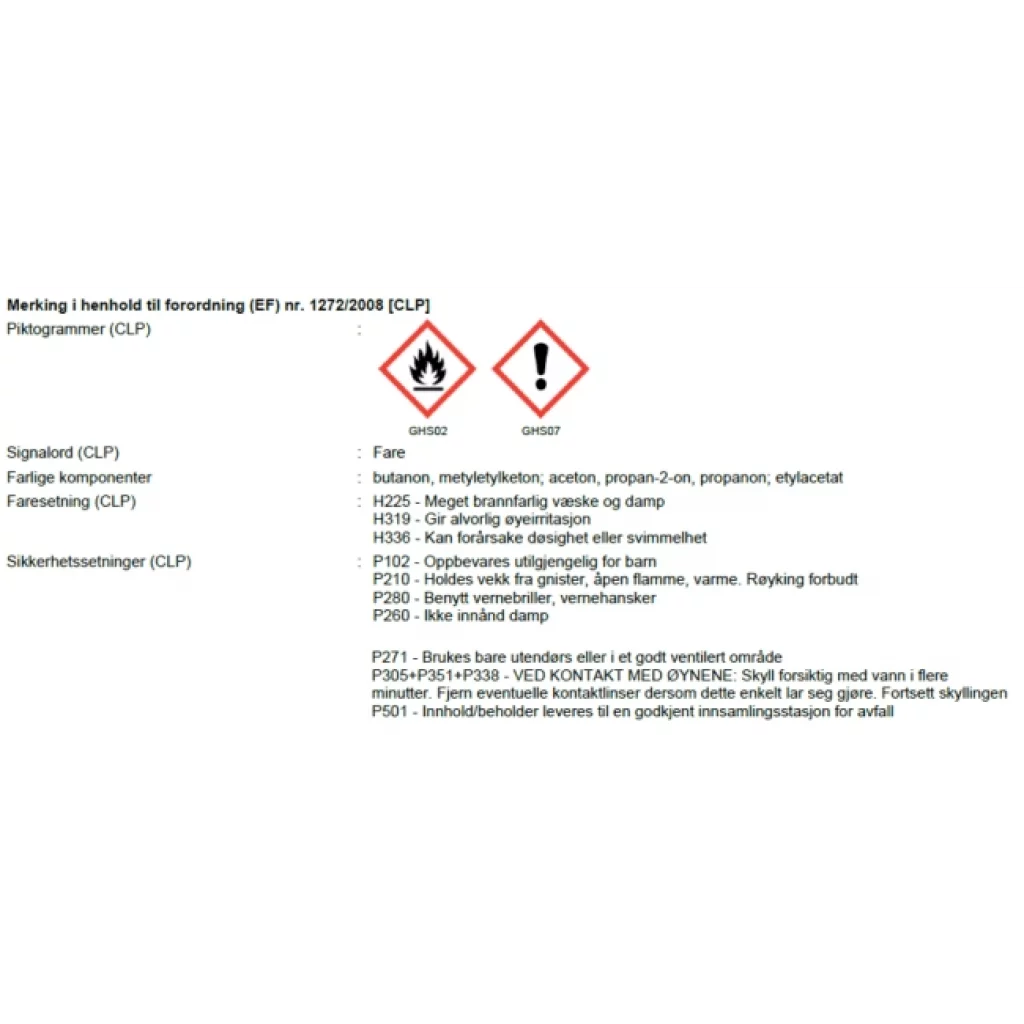 Polymarine PVC Adhesive - Lim til PVC gummibåter PVC LIM, 2-KOMP., 250 ML.
