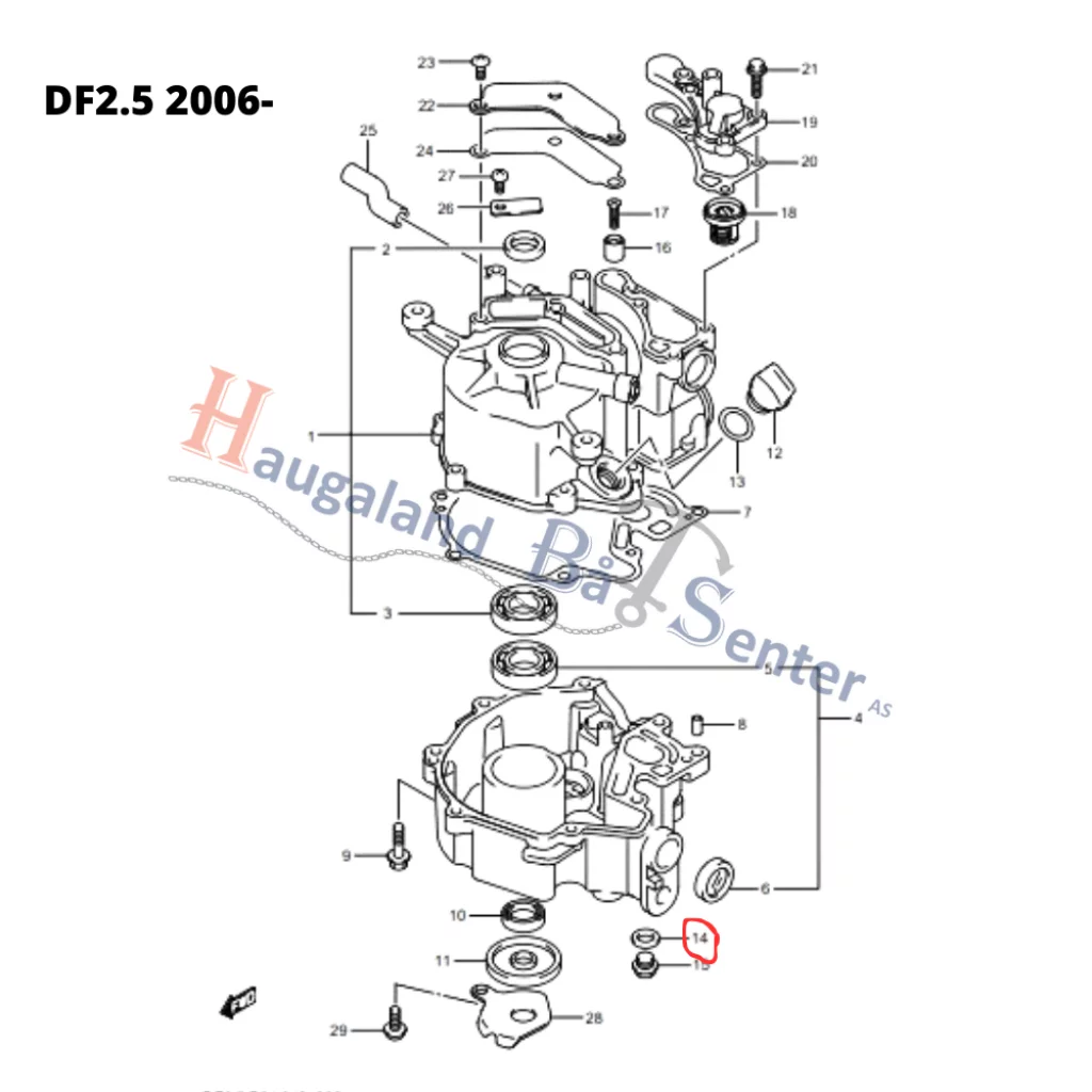 PLUG (10X7.5) -SUZUKI MARINE