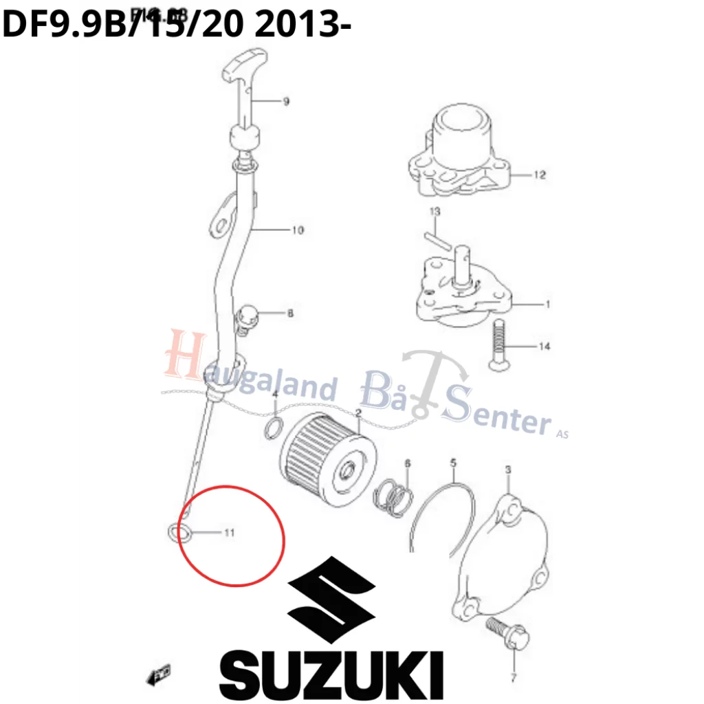 O RING -SUZUKI MARINE