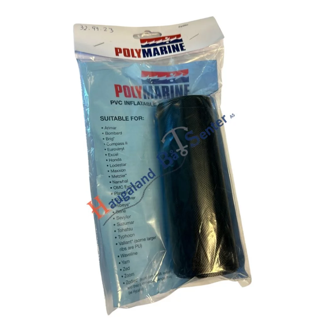 Polymarine PVC Duk 70x15cm FARGE: SORT