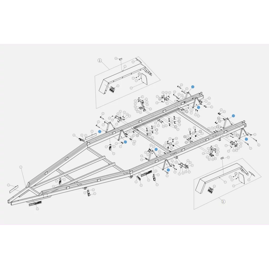 Vuggeholder 24-26' trekant BK-HENGEREN