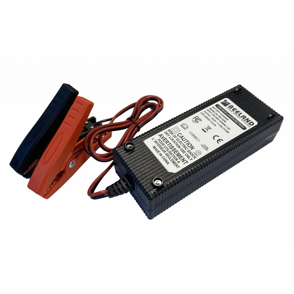 Batterilader / Strømforsyning 56,8V 2A for LiFePO4