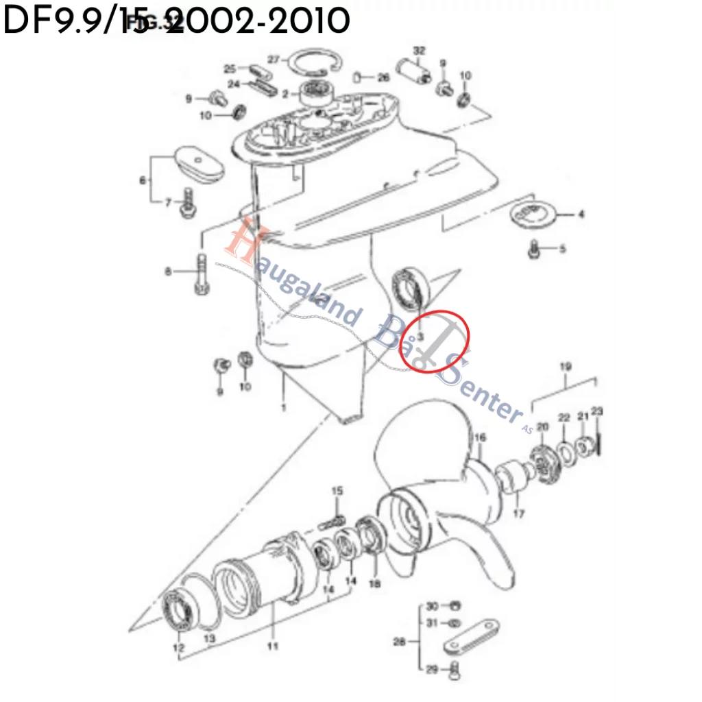BEARING - Suzuki Marine