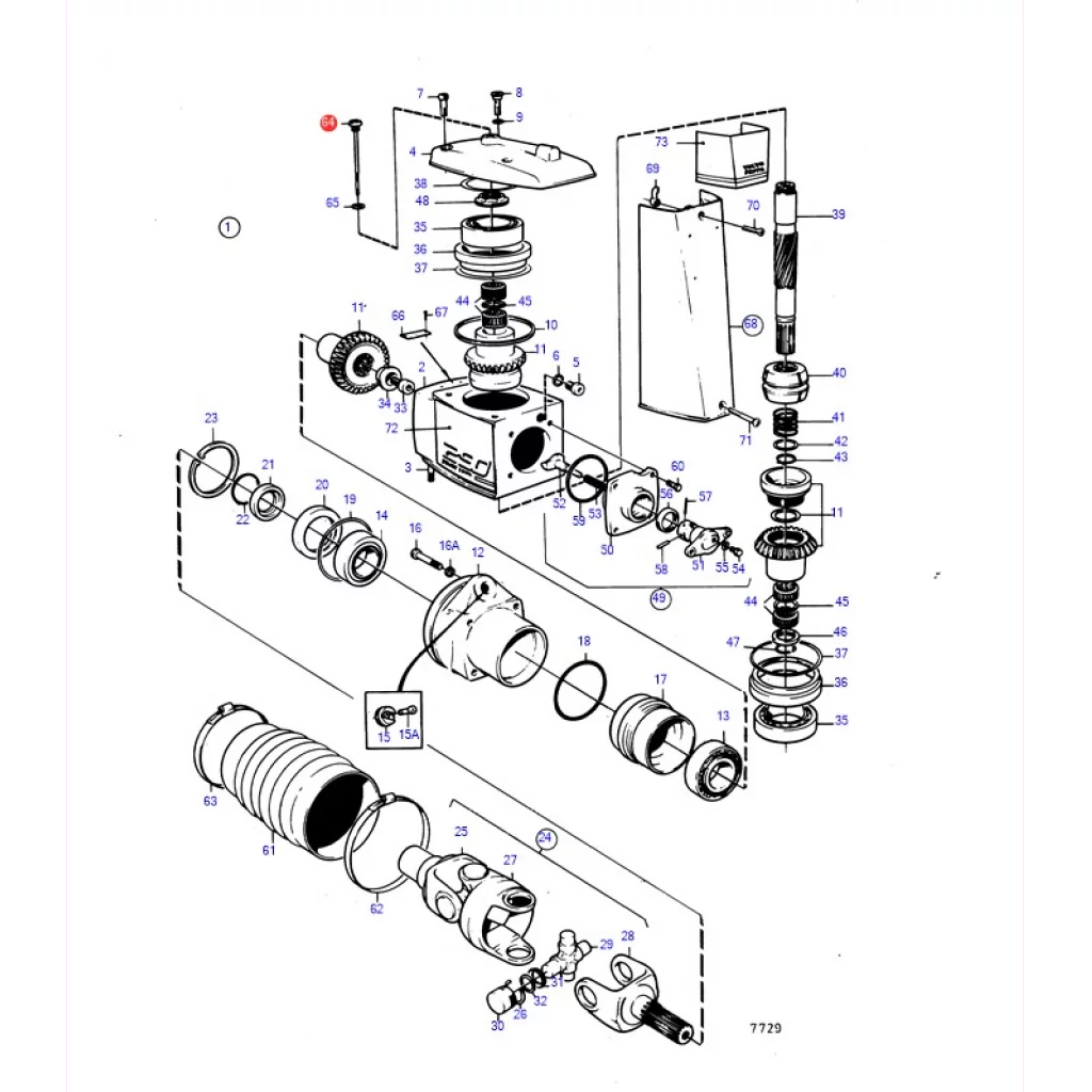 O-RING Volvo Penta 955974