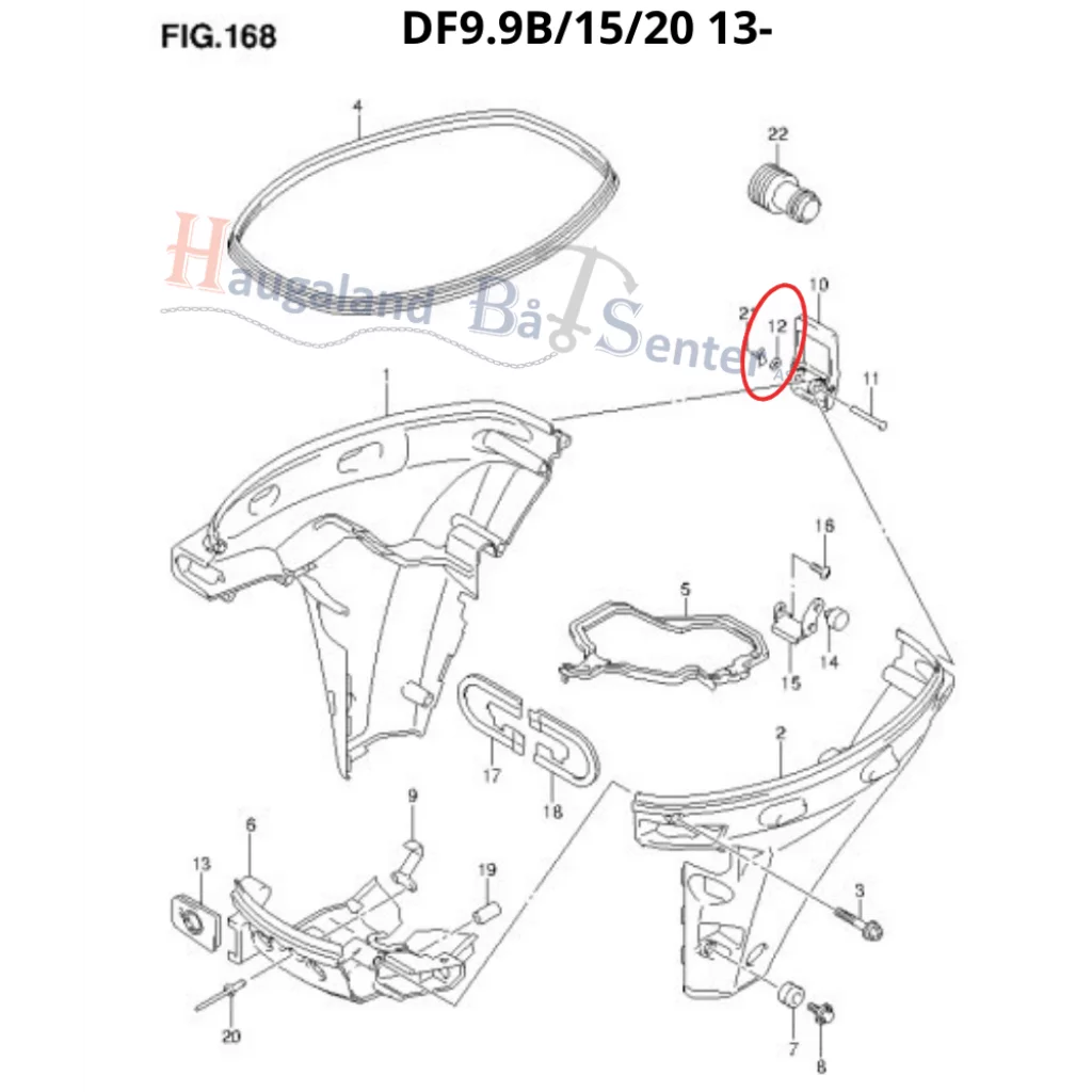 WASHER (4.2X11X1) -SUZUKI MARINE
