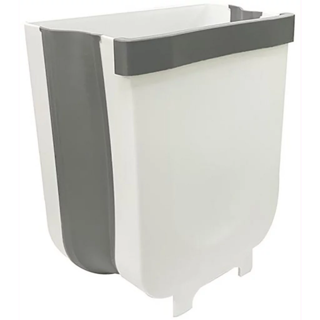 Sammenleggbar søppelbøtte 9 liter