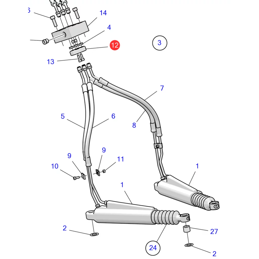 LAMELL VOLVO PENTA 22001102