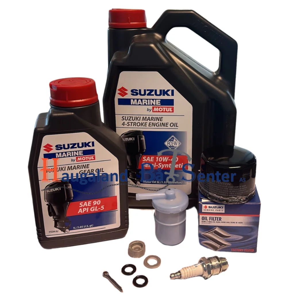 ÅRLIGSERVICE PAKKE DF60/70 1998- 2006 -SUZUKI MARINE