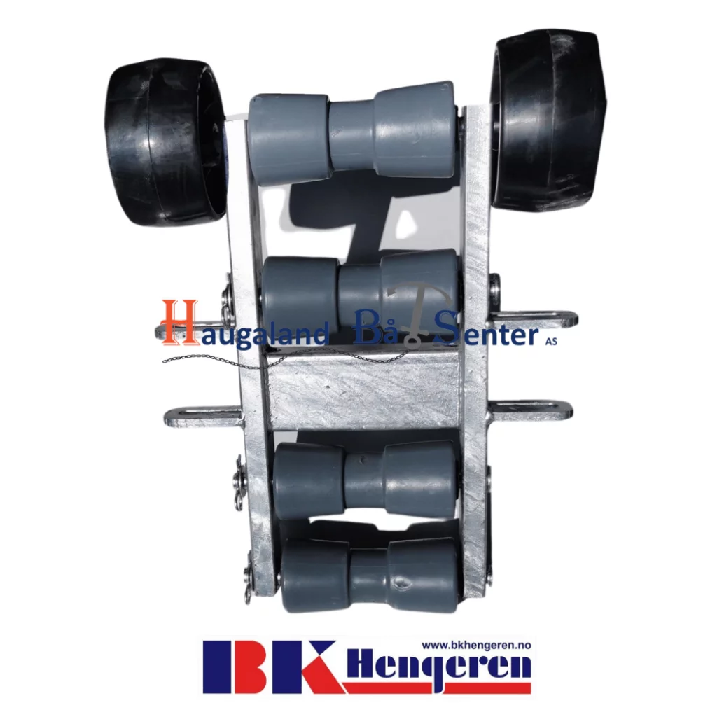 H-Bjelke kompl. 40x40 4ruller BK-HENGEREN