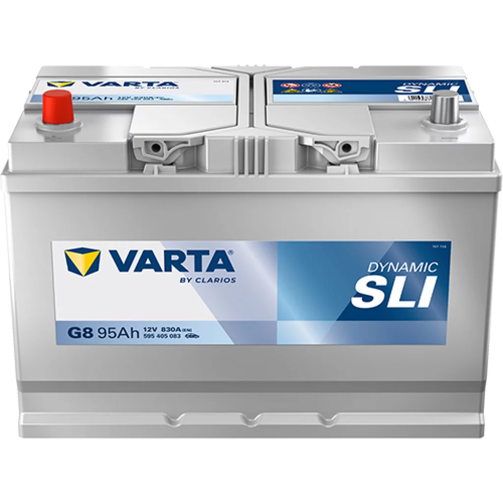 VARTA Startbatteri Blue Dynamic 12V 95AH 830CCA (306x173x200/225mm) +venstre G8