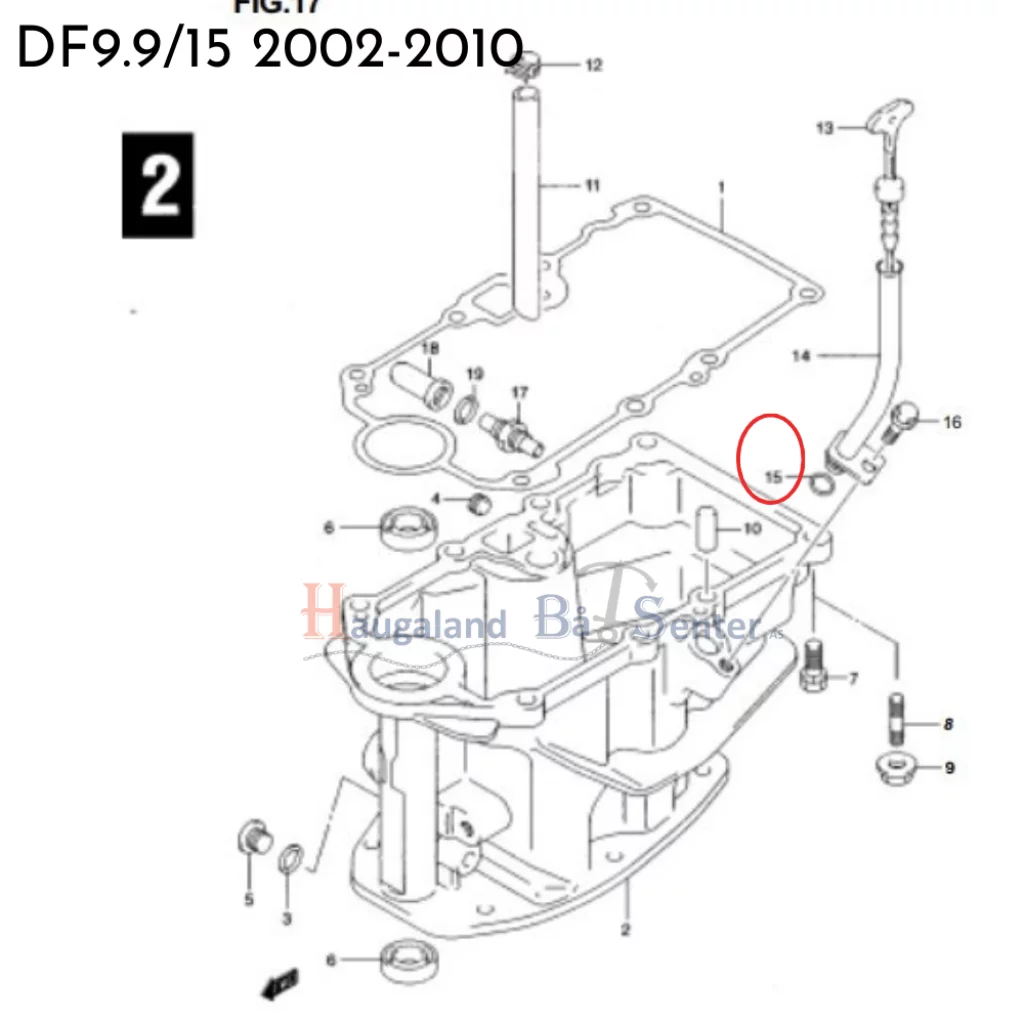 O RING -SUZUKI MARINE