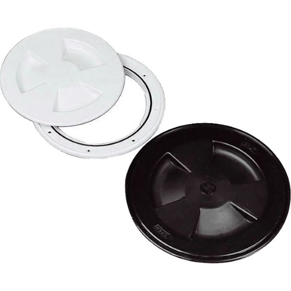 Inspeksjonsluke 4 hvit