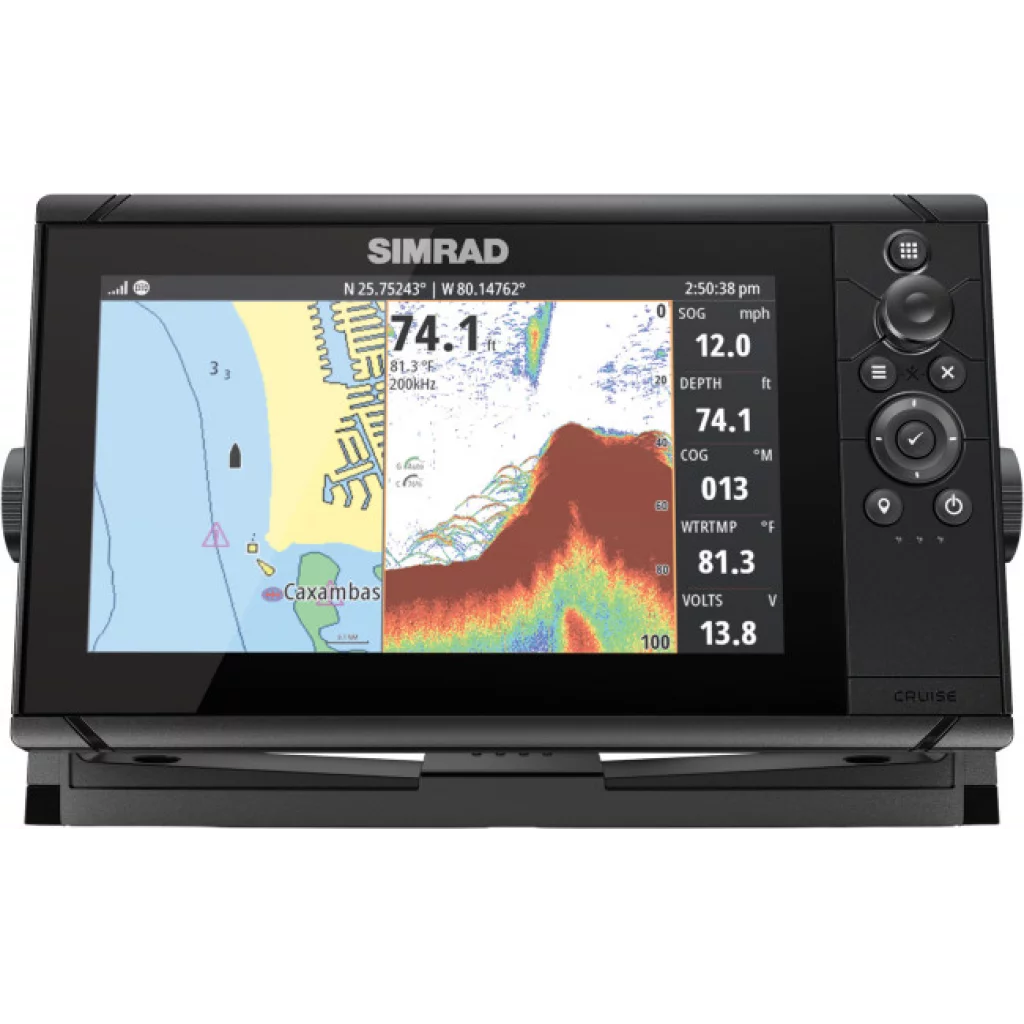 Simrad Cruise 9 med 83/200 svinger