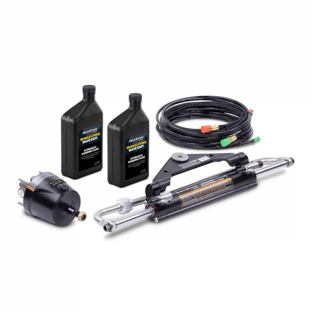 Komplett BayStar hydaulisk styring. Opp til 150 Hk