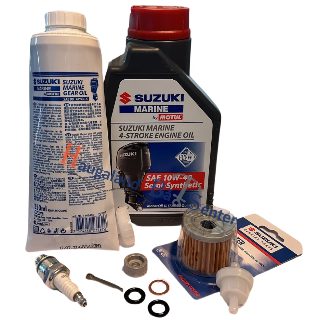 ÅRLIGSERVICE PAKKE DF9,9/15 2011-2012 SUZUKI MARINE