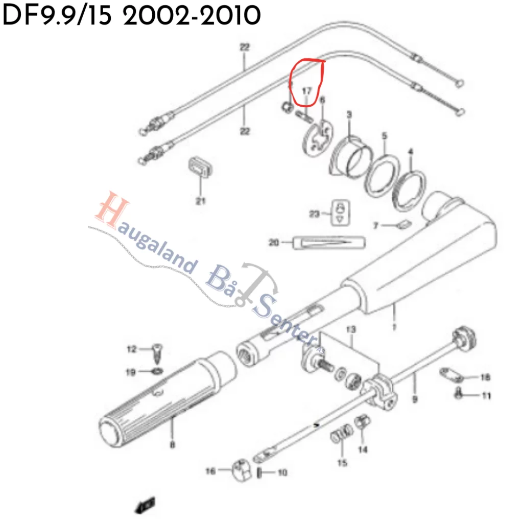 STUD BOLT SUZUKI MARINE