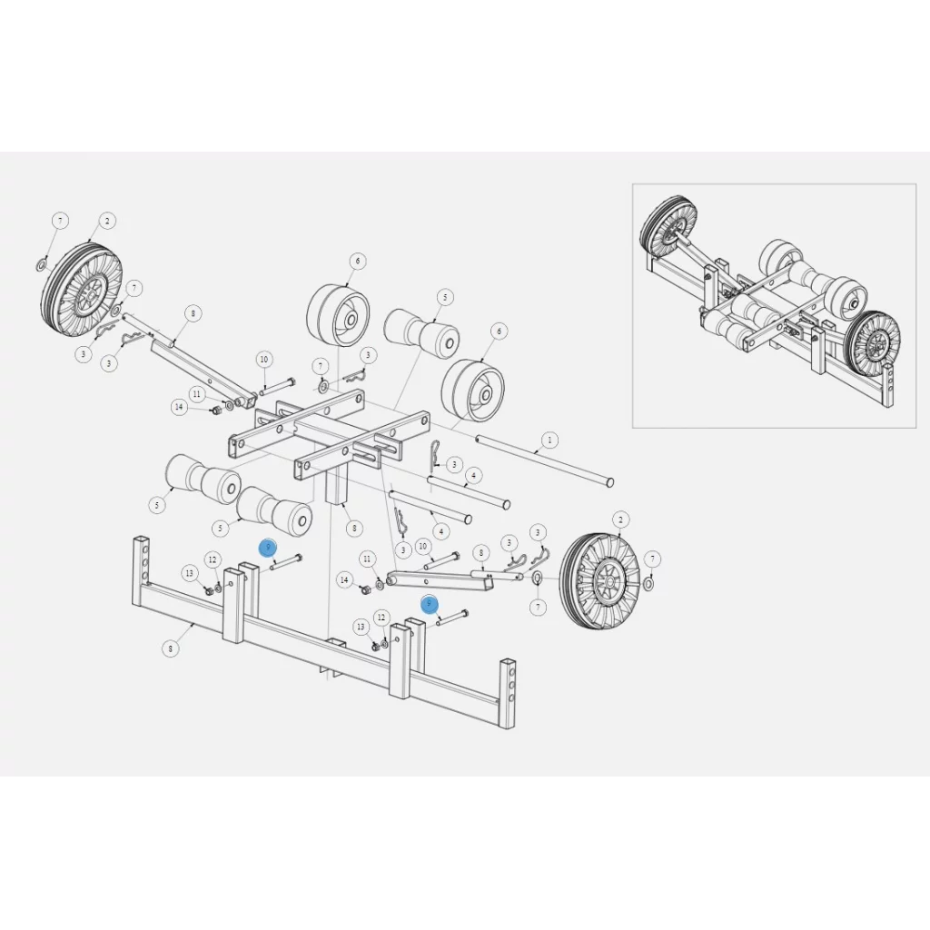Bolt 10x100 BK-HENGEREN