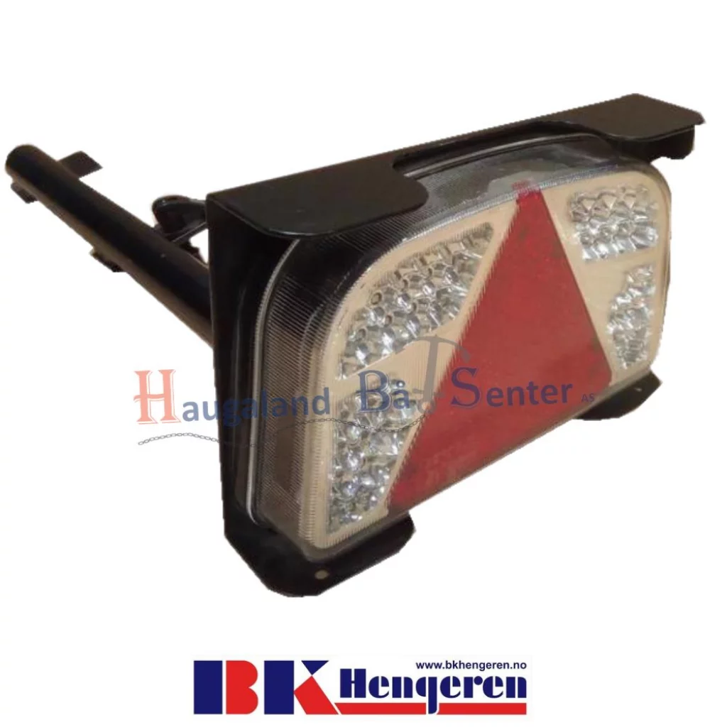 Svingarm baklyktbr sort H m/baklykt BK-HENGEREN
