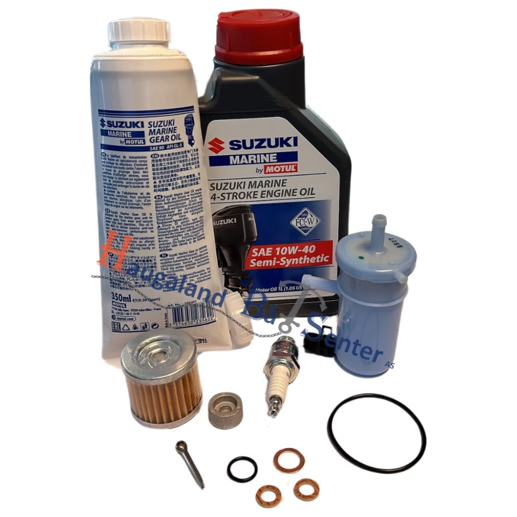 ÅRLIGSERVICE PAKKE DF9,9B/15A/20A 2018- SUZUKI MARINE