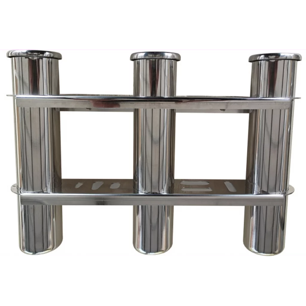 Fiskestangholder, syrefast, 3 stenger