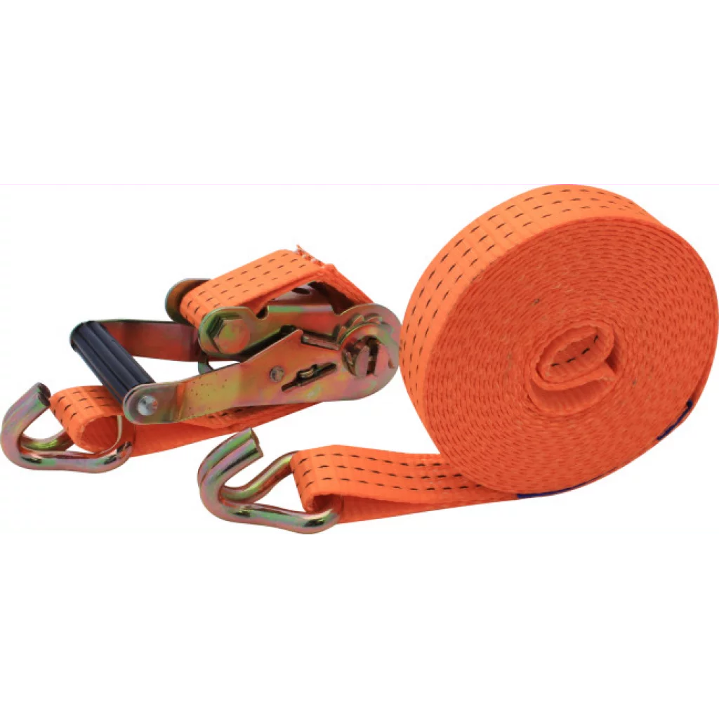 1852 Jekkestropp m/dobbel J-krok 25 mm x 4,5 m